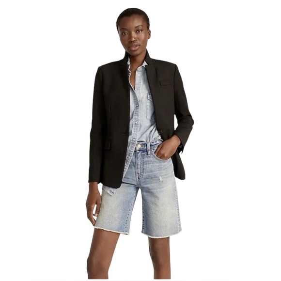 J.Crew - Regent Blazer Black Size 2P Petite - Picture 1 of 8